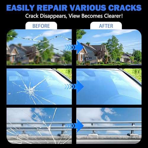 image for zonmtreo Cracked Windshield Repair Kit for Chips and Cracks, Car Winds