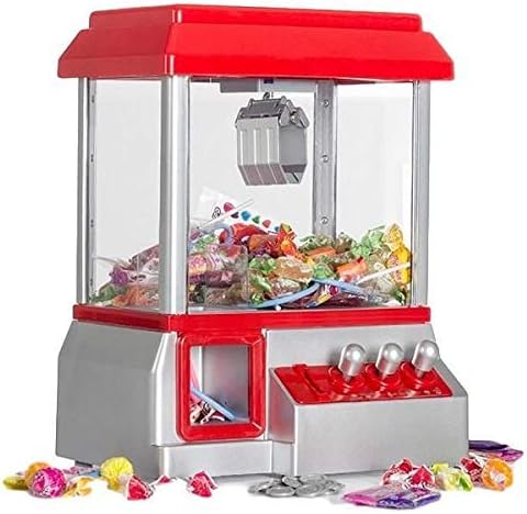 MAQUINA FERIA CON GANCHO GRUA PARA COGER CARAMELOS O PEQUEÑOS JUGUETES :  Amazon.es: Electrónica