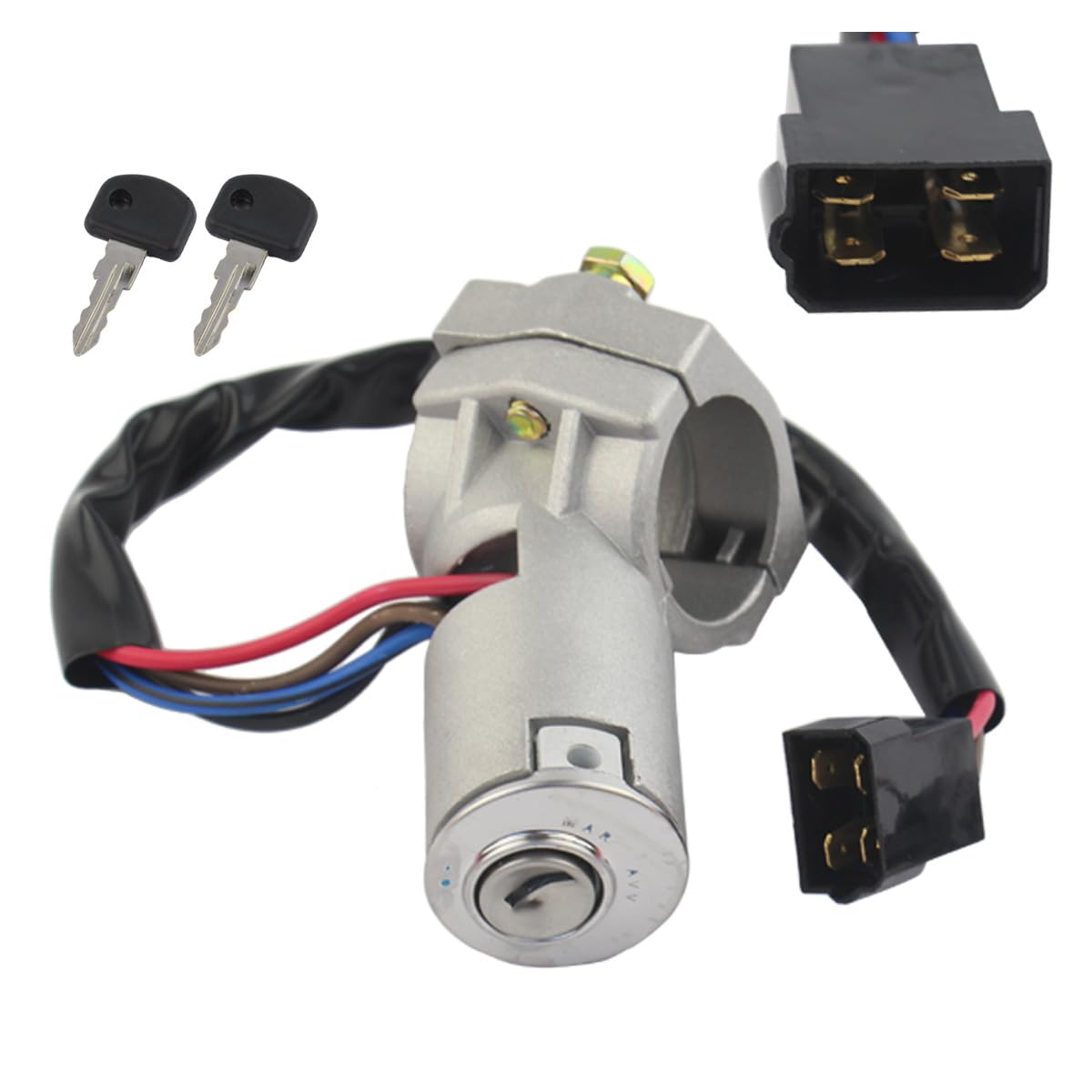 Bloccasterzo compatibile per Ducato 1, Peugeot J5, Citroen C25 (1982-1994) Blocchetto accensione. Con 2 chiavi. 4162FL | 7555388
