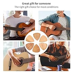 Médiators de guitare en bois, triangle de médiator en bois ukulélé pour cadeau pour l’apprentissage des instruments de… - Les Beatles, Paul McCartney, John Lennon, RIngo Starr, George Harrison Médiators de guitare en bois, triangle de médiator en bois ukulélé pour cadeau pour l'apprentissage des instruments de… – Image 3
