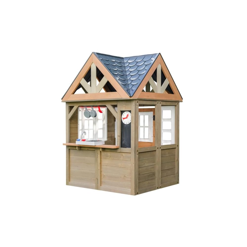 Greystone Cottage Kidkraft Modern Playhouse Makeover Outdoor