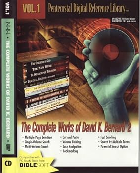CD-ROM The Complete Works of David K. Bernard 1.0 (Volume 1) Book