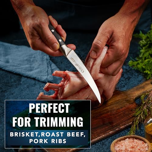 Cutluxe Curved Boning Knife – 6