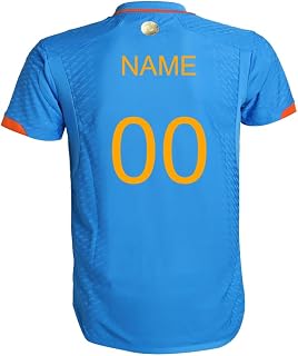 KNK Cricket India ODI Half Sleeve Jersey VIRAT 18 Cricket Uniform 2023-2024