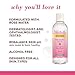 Burt's Bees Micellar Facial Cleansing Water with Rose Water, 8 Oz (Package May Vary)