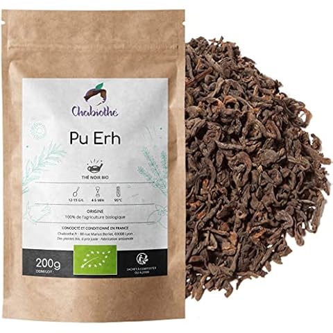 Chabiothé - Thé Pu Erh Bio 200g Cover