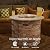 SUNBURY Outdoor Fire Pit Propane Round Fire Pit Table Fire Column, Stonecrest 40,000 BTU Gas Fire Pits for Outside w Lava Rocks, Waterproof Cover, CSA Certified