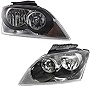 Garage-Pro Headlight Assembly Compatible with 2004-2006 Chrysler Pacifica, Set of 2, Driver and Passenger Side