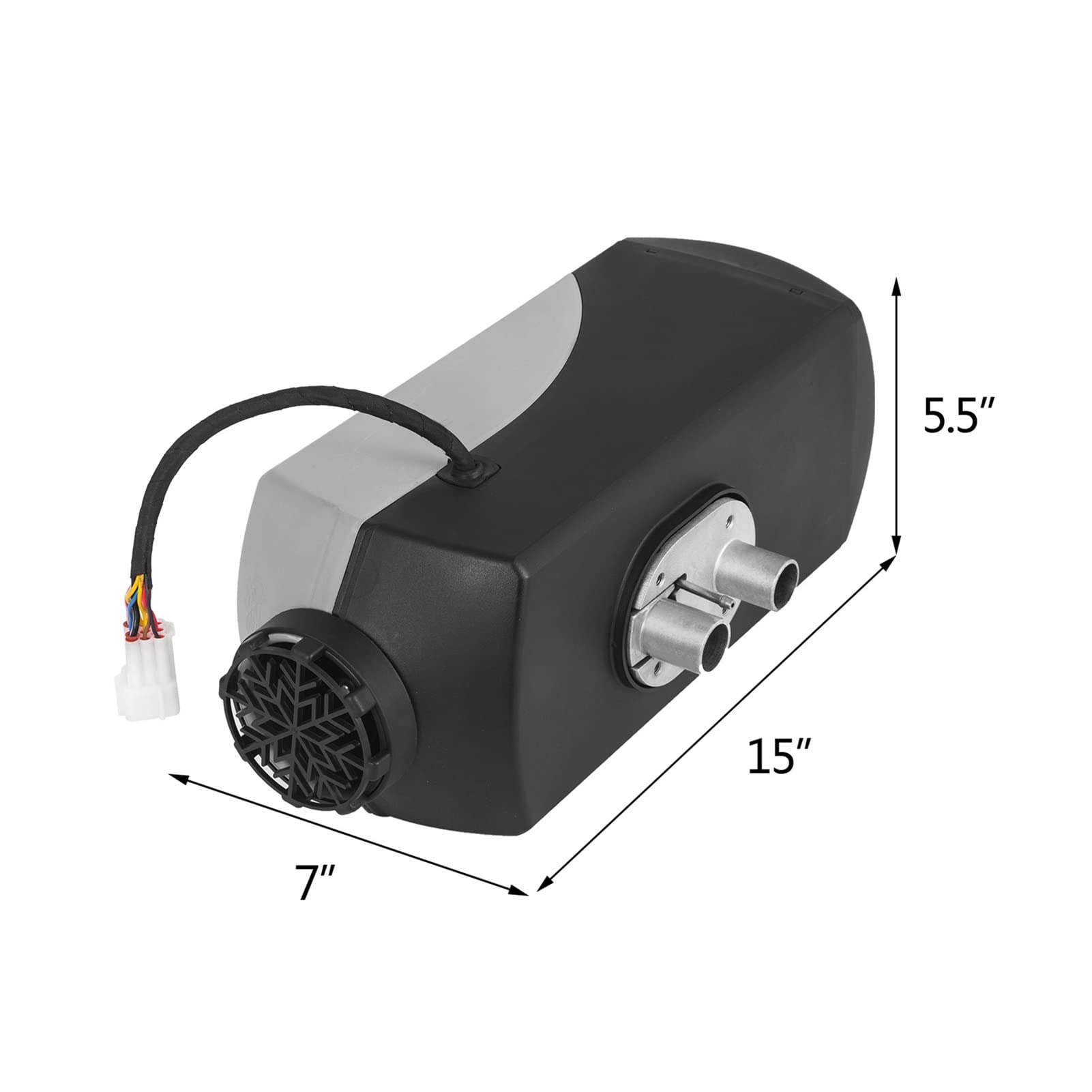 Ogrzewanie postojowe 5 kW 12V. Podgrzewacz powietrza z LCD Switch Cyfrowy Tłumik Ciegłe Fuel Ciche Do samochodów samochodowych Nagrzewnica przyczepy samochodowej do kamperów, ciężarówek, kamperów, łod