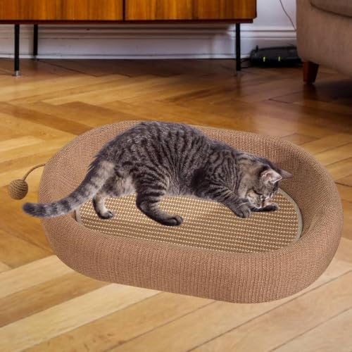 Árbol para gatos moderno con zonas de juego exterior 5