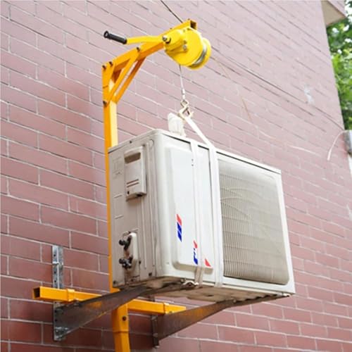 エアコンリフティングツールホイスト - 屋外エアコンユニット用の高耐久設置機器。安全で簡単なセットアップのための効率的なエアコンリフター。