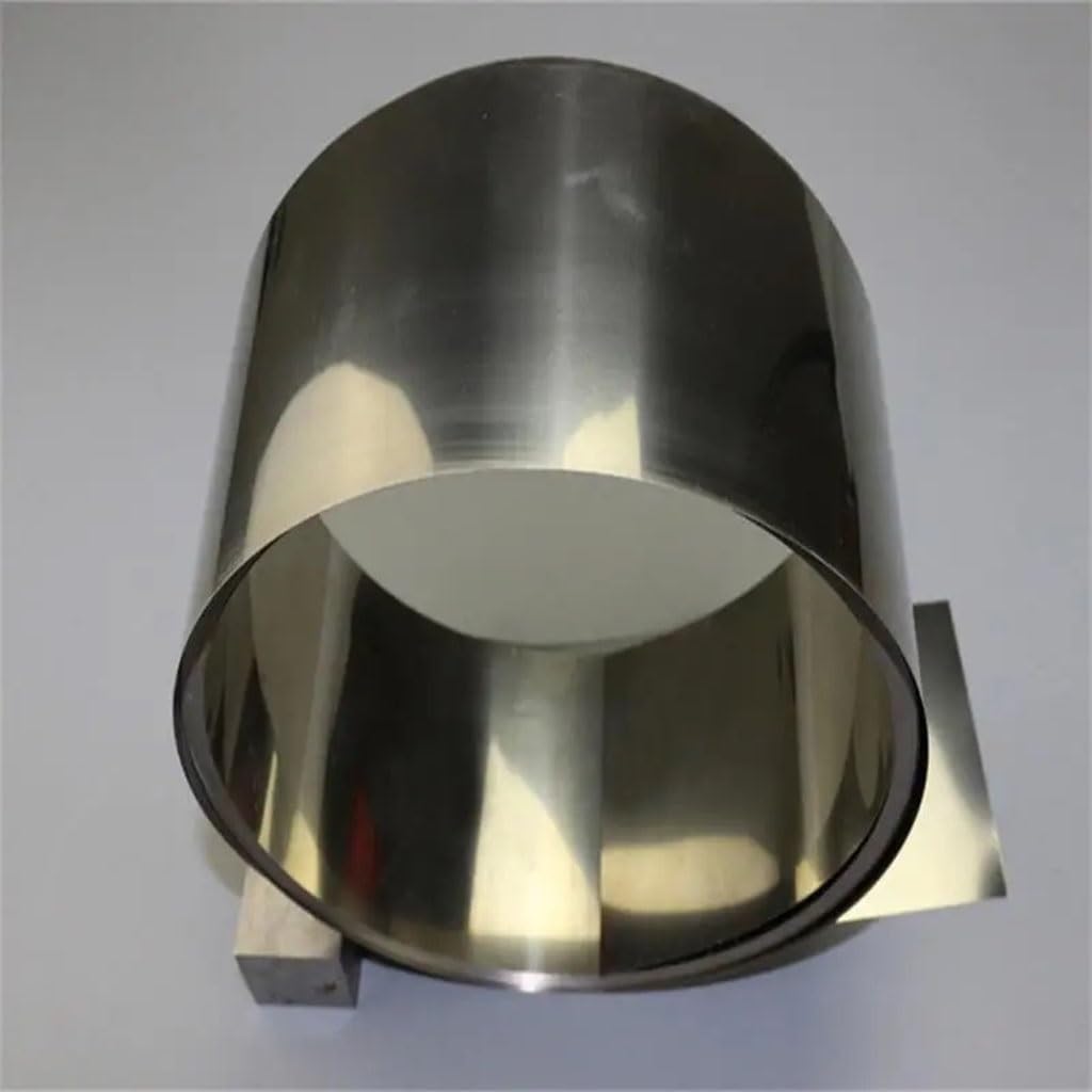 1 rotolo di striscia di lamina in acciaio inossidabile 304, sottile, stretta, larghezza 25 mm, spessore 0,1 mm, 0,2 0,3 0,4 0,5 1 mm, lunghezza 1 metro(Thickness 1mm)