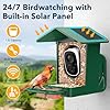 PeckCam® Bird Feeder with Camera Solar Powered, AI Identify & Auto Capture with 32GB Card, 2K HD Live Video Smart Bird Feeder Camera Instant Notifications in Backyard, Gift for Bird Lovers #2