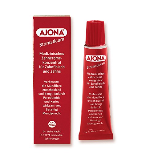 Ajona Stomaticum medical toothpaste 25ml - Made in Germany by Ajona Cover