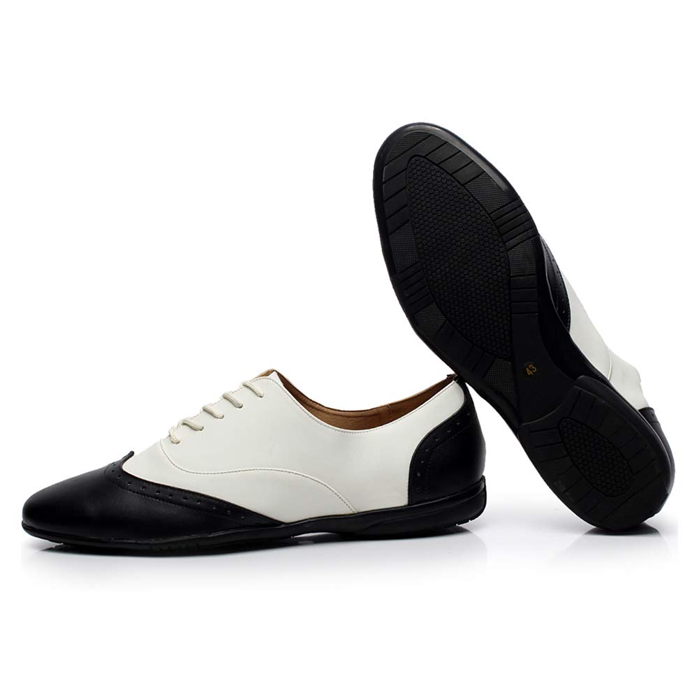 SWDZM Chaussures de Danse Homme Standard Latin Salsa Danse Chaussures,Modello-9015