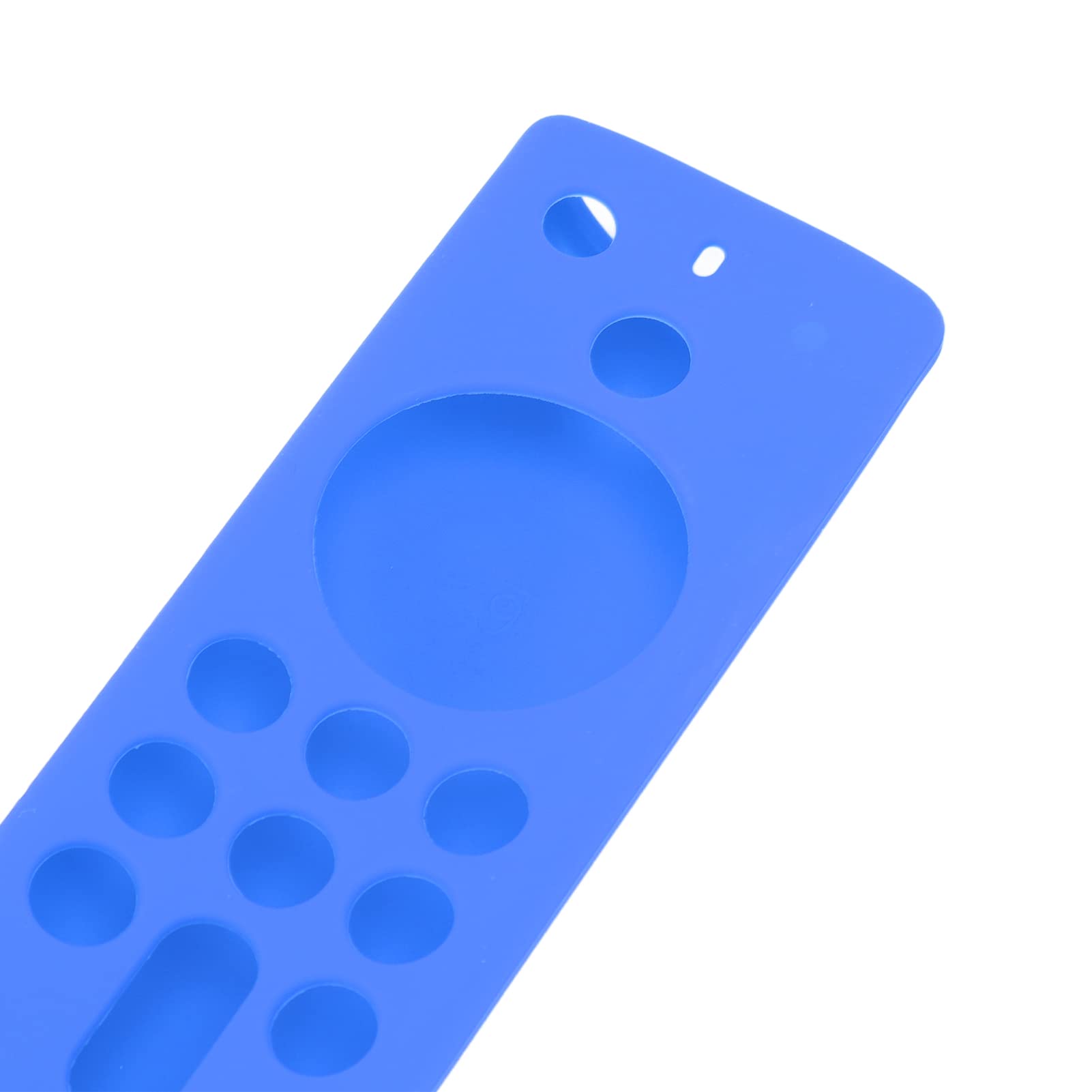 Funda Protectora para Fire TV Stick, Funda de Silicona Antideslizante para Mando a Distancia con Práctico Cordón, 3.ª Generación (Azul)