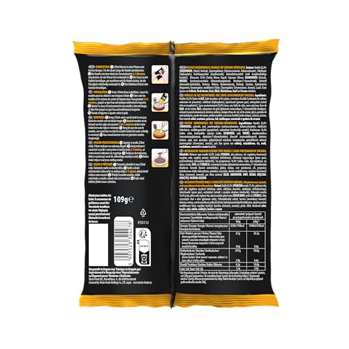 Nissin Soba Bag – Classic, 9er Pack, Wok Style Instant-Nudeln japanischer Art mit Yakisoba-Sauce, schnelle Zubereitung, asiatisches Essen, 9 x 109g