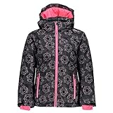 skijacke kinder 110 Kinder Ski Jacke CMP Mädchen Skijacke 39W2085 Jacke, Antracite-Fuxia Fluo-Ghiaccio, 176(3XL)
