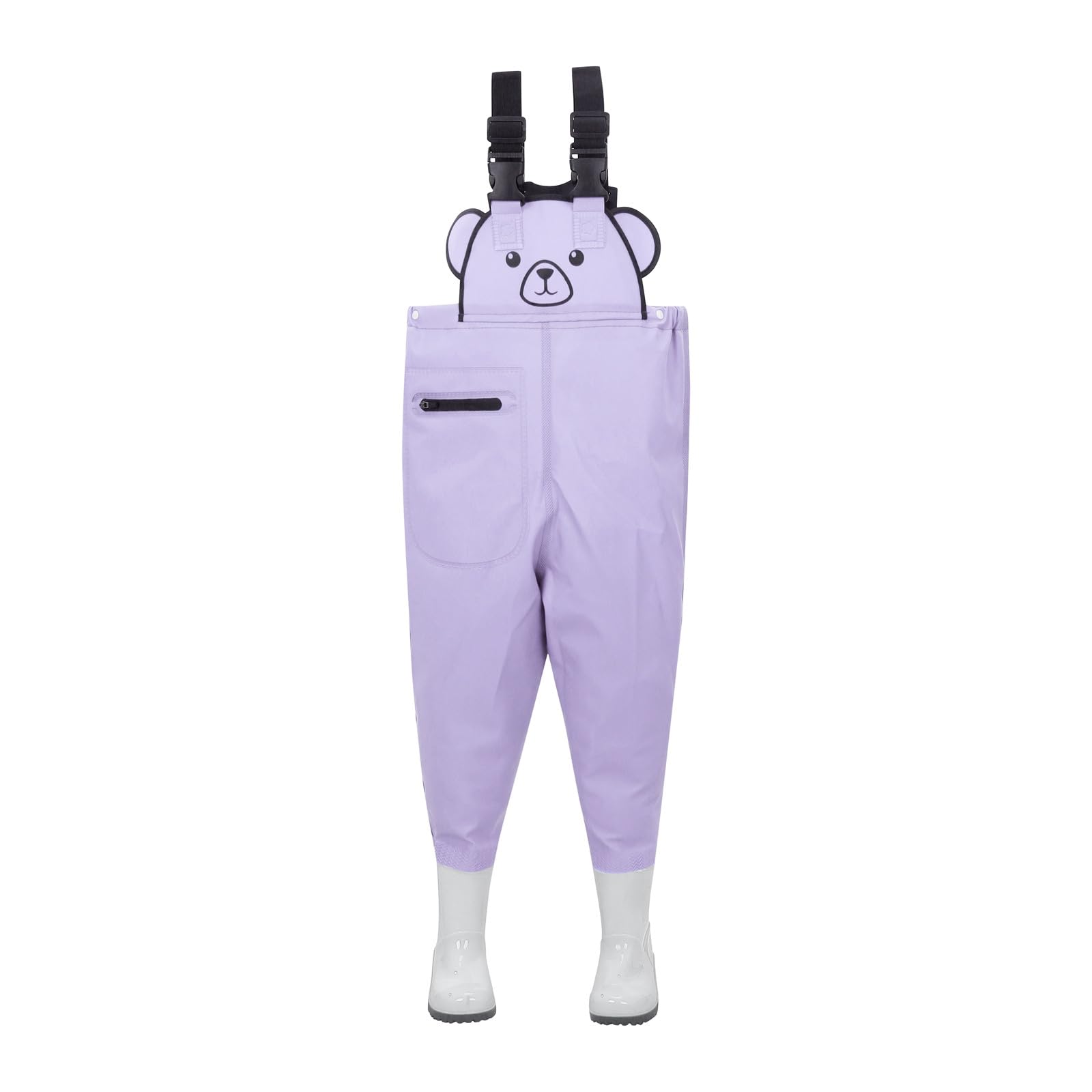 Pantalones de agua para niños, de una pieza, impermeables, para pesca, playa, juego de agua, O Púrpura, 29