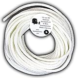 Material: PES (Polyester) Handelsminister.com 10m Starterseil Spiralflechtung in Erstausrüsterqualität Verschiedene Durchmesser PES Polyester 2/3/3,5/4/4,5/5/6mm, Durchmesser:5.0mm weiß