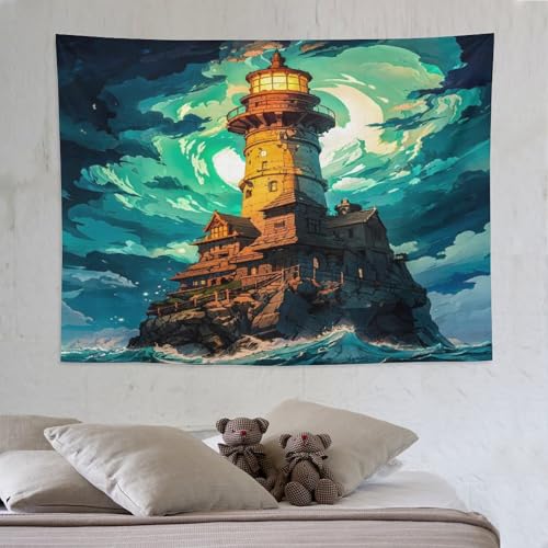 Tapisserie japonaise 150x200cm aux motifs artistiques et esthétique murale pour dortoir