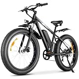 500W POWERFULL MOTOR: Equipped with 48V 500W high speed brushless motor, increases stronger hill-climbing power, provids more than enough to power your daily commute, a cruise on the mountain, or a meander along your favorite trail. With speeds up to...