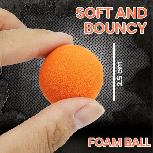 Image of ToyBharat Sports Gun Toys for Kids 5 Years | Fun Target Shooting Blaster Gun with 5 Soft Foam Bullets | Blaze Storm Hot Fire Toy Gun for Boys, Girls, Teen, Adults | Birthday Gift - Made in India