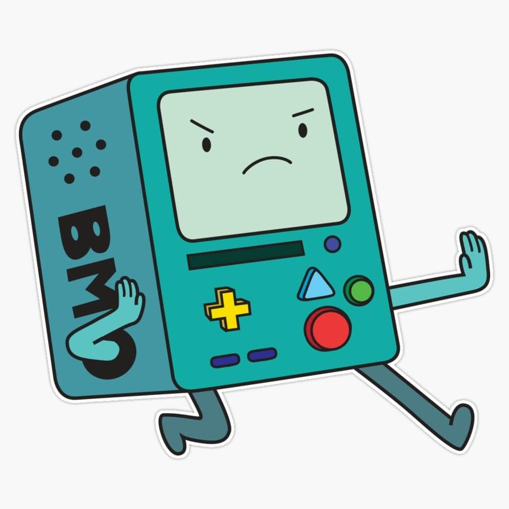 BMO Kungfu Bumper Sticker Vinyl Decal 5"