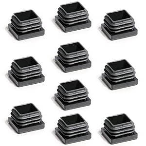 Enkotrade LM 10 Stück Quadratische Möbelgleiter