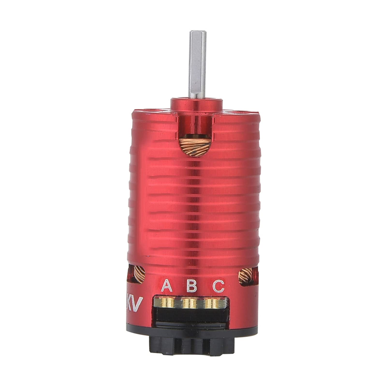 Alomejor Bürstenloser 3500KV Motor mit Hochdrehzahl-Lagern für 1/24 1/28 RC