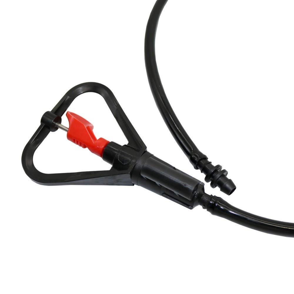 Herramientas de reparación de tuberías 10 sistemas del sistema de riego de 1/2" soporte de boquilla rosca interior de la manguera de 9 mm Conectar Instalaciones de tuberías de plástico 3 PC/conjunto