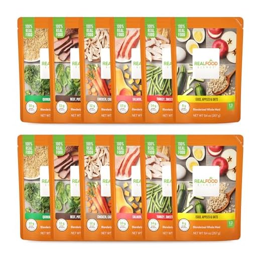 Real Food Blends Pureed Meal Variety Pack