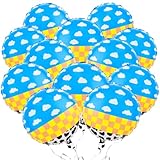 12 Pack 18 Inch Toy-Inspired Game Themed Foil Balloons-Vibrant Party Decorations Set,Reusable & Durable Mylar Balloons for Kids' Birthday Party Supplies & Themed Celebration Decor (Muticolored)