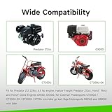 XIKOBY 212cc Engine Motor Mount Top Throttle Plate Kit Compatible with Predator 196cc 224cc Hemi Ghost Small Clone Engine GX160 GX200 Coleman CT200U BT200X CT200U-EX KT196 Mini Bike Go Kart Parts - Image 8