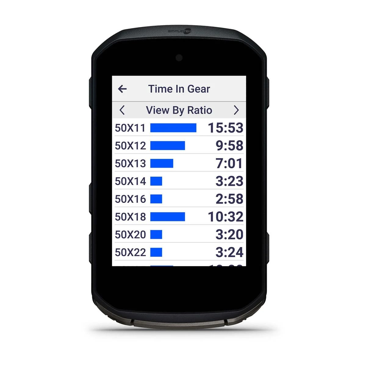 SIMPLETEK - Ciclocomputer Gps Touchscreen 64gb Display 2,7″ 64GB Wi-Fi | pagamenti contactless, mappe integrate, IPX7, Cristalli liquidi, 420 x 600 pixel, Autonomia 12h, Bluetooth, Ant, Livetrack