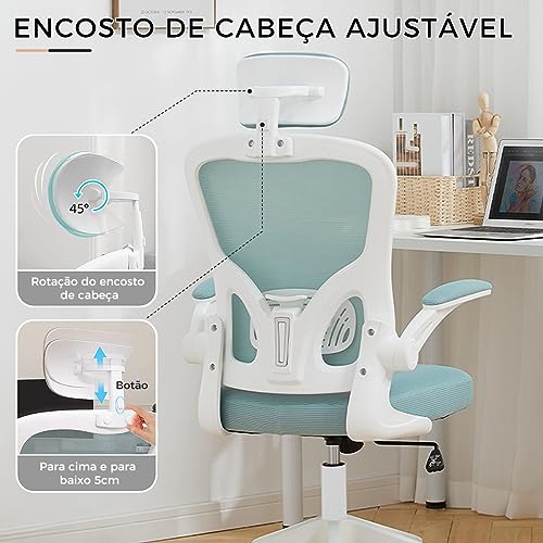 cadeira de ergonomica escritorio（Verde）