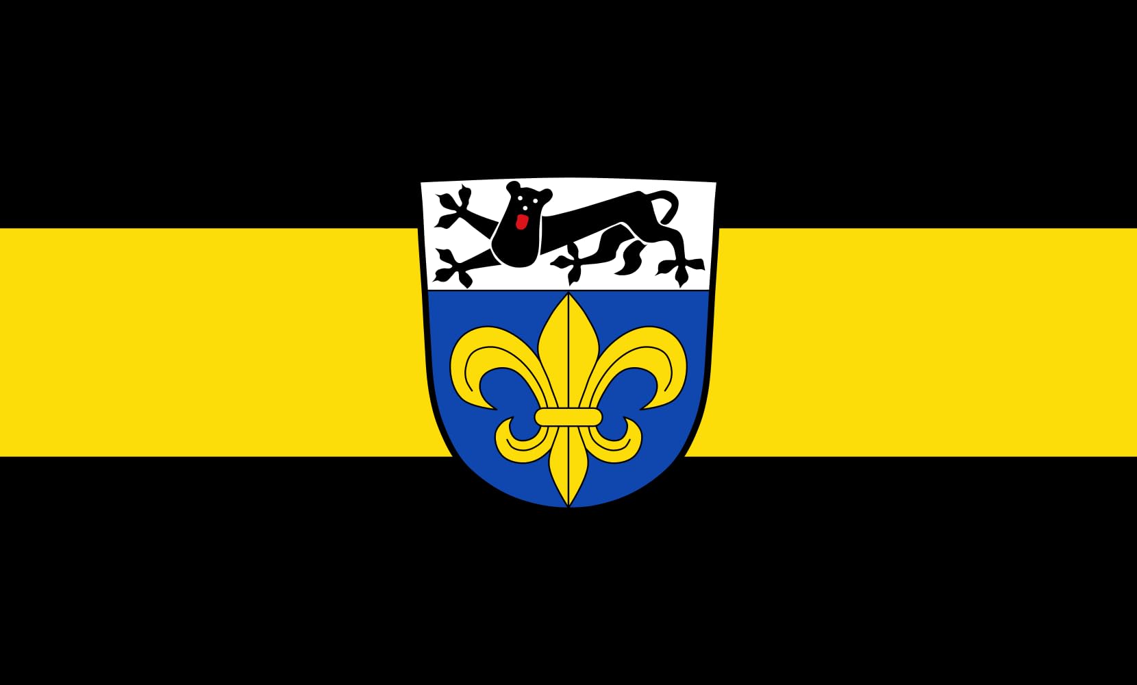 Drapeau Large Sonderhofen pour pavoiser vos événements et monuments