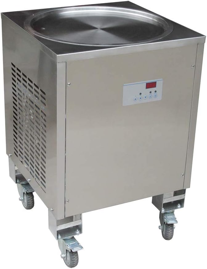 Kolice Fried ice Cream Machine,Instant stir roll ice Cream Machine, Fry ice Cream roll Machine