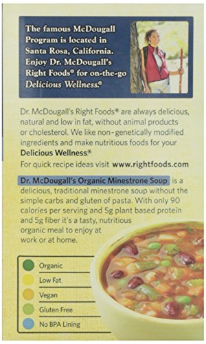 Dr. Mcdougall's Organic Minestrone Soup, 17.6 Oz #TOP2