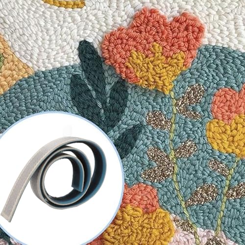 Bande de maintien tufting 1m avec brosse en acier pour cadre de broderie et point de croix