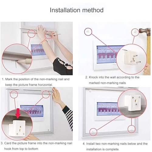 Decorative Electric Panel Cover - Stylish Circuit Breaker Box & Fuse Box Cabinet - Picture Frame Design for Home & Office - Unique Wall Art Decoration