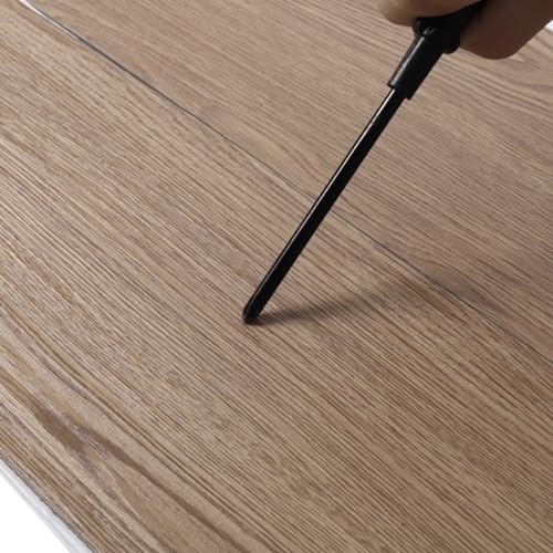 INMOZATA PVC Bodenbelag Selbstklebend 36Fliesen/ 91.5x15.2cm, 5.01m² Vinylboden Selbstklebend, Dicke 2mm Wasserdichte Bodenaufkleber für Küche Bad Haus Bodenfliese, Eiche Sundance