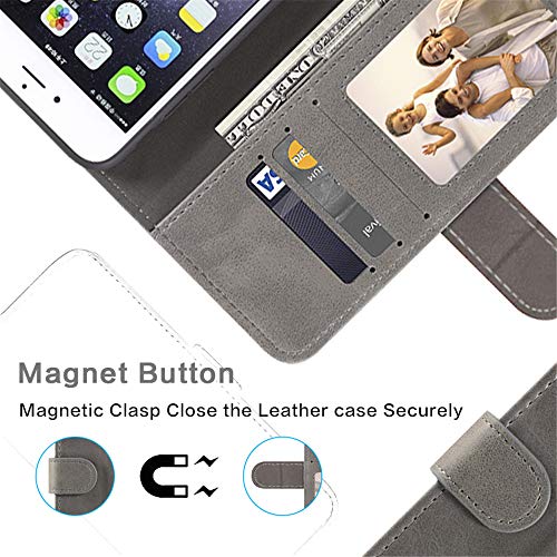 Shantime For Htc U23 Case, Leather Wallet Case With Cash & Card Slots Soft Tpu Back Cover Magnet Flip Case For Htc U23 Pro thumb #3