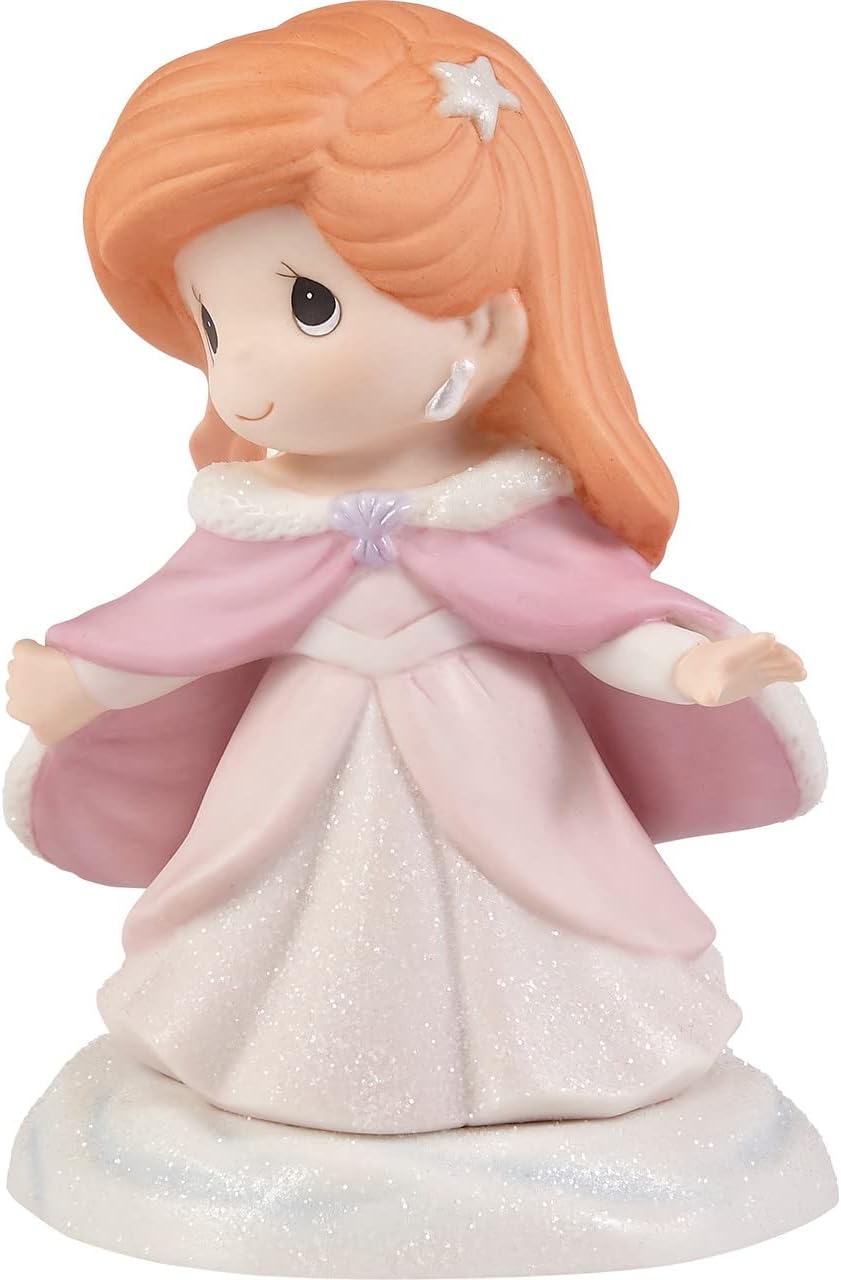 Bundled Up and Ready for Adventure Disney Ariel Figurine
