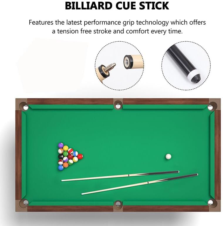 Miniatura 5 de East Eagle 36 Inch48 Inch58 Inch Billiard House Cue Sticks 2-Piece Pool Cue