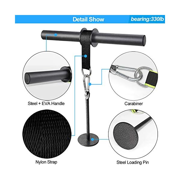 Forearm Wrist Roller Blaster Exerciser, Wrist Roller & Forearm Roller for Training, Workout, Fitness, Arm Strength Trainer for Gym and Home - Image 2