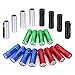 FASTPRO 20-pack Aluminum 6-LED Flashlights Set with Lanyard and 60-piece AAA Batteries Included and Pre-installed