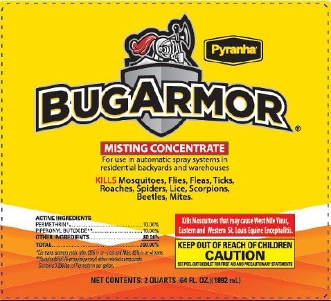 PYRANHA Bug Armor Mosquito Misting System Solution