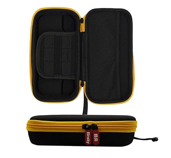 Coyktonty Hard Carrying Case for Retroid Pocket 3 3+ 4 Pro, Gaming Handheld Case with Double Pocket/Large Capacity