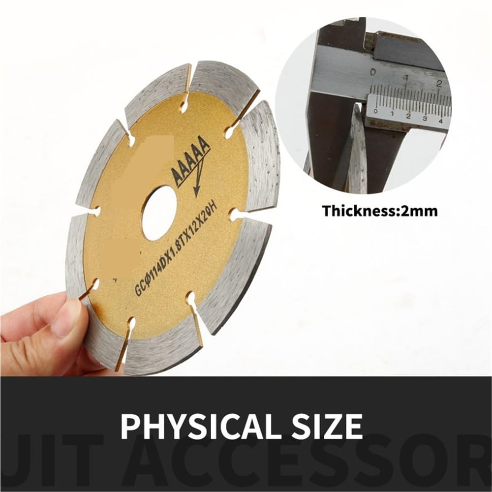 Circular Diamond Saw Blades Tile Marble Concrete Ceramic Brick Stone Cutting Disc Open Wall Slot Dry Cutting Saw Blade